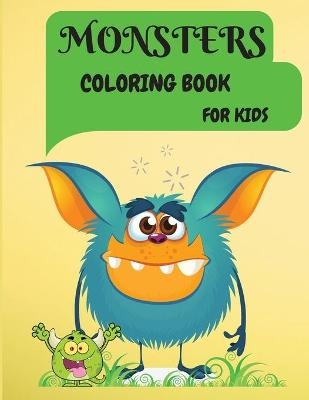 Monsters Coloring Book - Ariadne Rushford