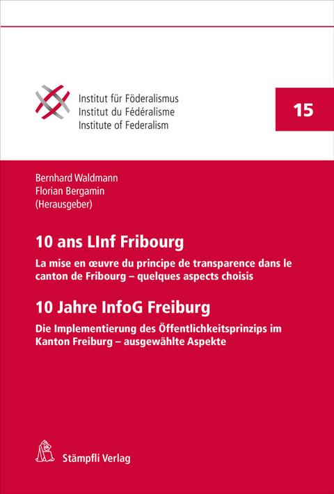 10 ans LInf Fribourg / 10 Jahre InfoG Freiburg - 