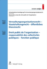 Verwaltungsorganisationsrecht - Staatshaftungsrecht - &ouml;ffentliches Dienstrecht / Droit public de l'organisation - responsabilit&eacute; des collectivit&eacute;s publiques - fonction publique - 