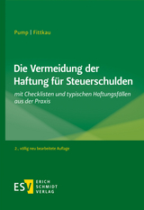 Die Vermeidung der Haftung f&uuml;r Steuerschulden - Hermann Pump, Herbert Fittkau