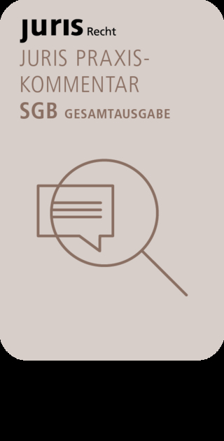 juris PraxisKommentar SGB - Gesamtausgabe
