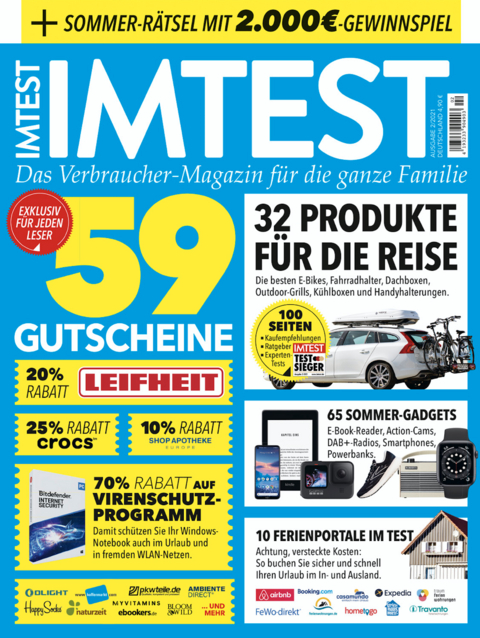 IMTEST - Das Test-Magazin für die ganze Familie