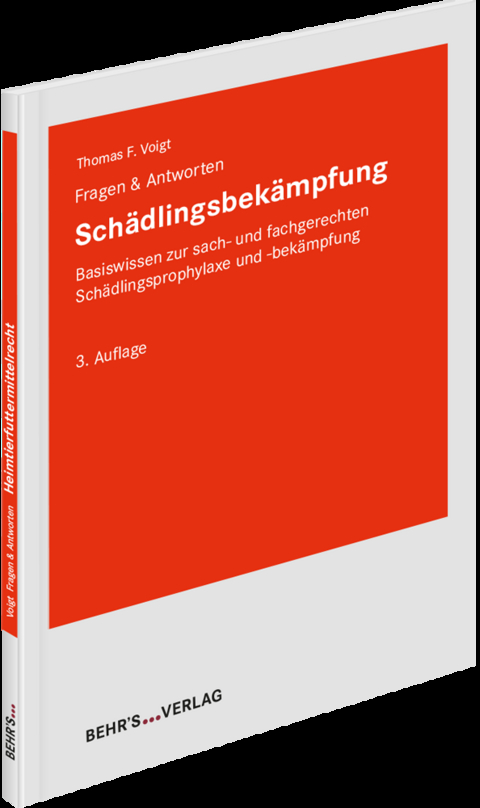 Sch&auml;dlingsbek&auml;mpfung - Fragen & Antworten - Thomas F. Voigt