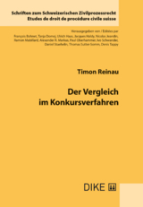 Der Vergleich im Konkursverfahren - Timon Reinau
