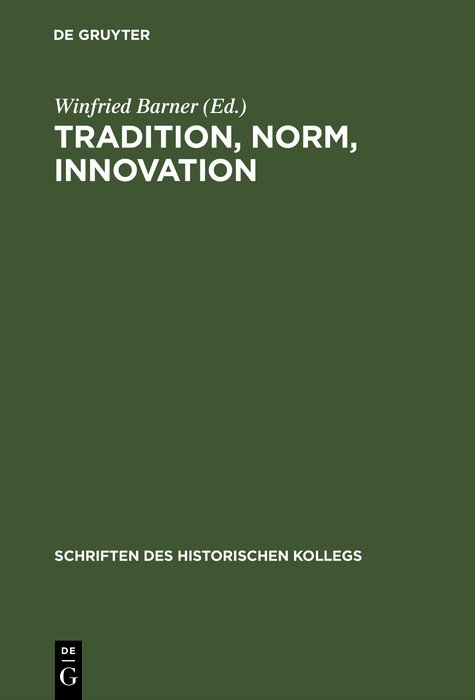 Tradition, Norm, Innovation - 