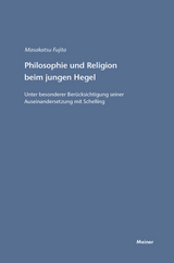 Philosophie und Religion beim jungen Hegel -  Masakatsu Fujita
