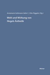 Welt und Wirkung von Hegels &Auml;sthetik - 