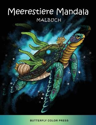 Meerestiere Mandala Malbuch