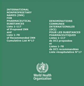 International nonproprietary names (INN) for pharmaceutical substances (CD-ROM)
