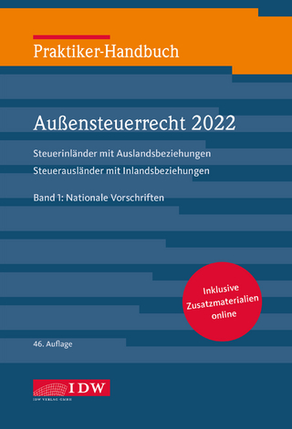 Praktiker-Handbuch Außensteuerrecht 2022, 2 Bde., 46.A.