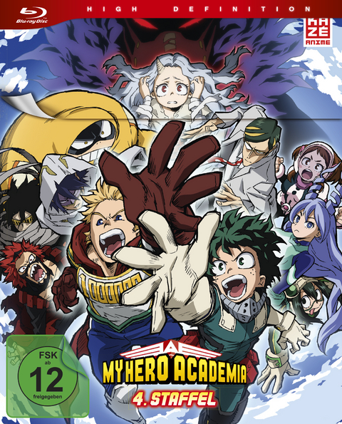 My Hero Academia - 4. Staffel - Blu-ray 1 mit Sammelschuber (Limited Edition) - Kenji Nagasaki