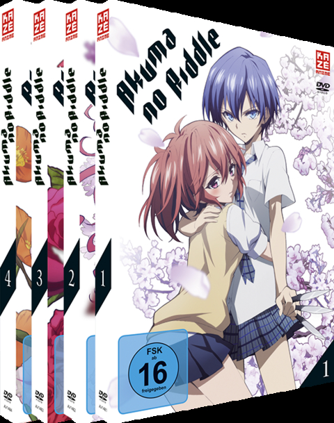 Akuma no Riddle - Gesamtausgabe - Bundle - Vol.1-4 DVD [ohne Schuber] - Keizou Kusakawa