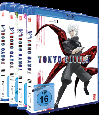 Tokyo Ghoul Root A - Staffel 2 - Gesamtausgabe - Bundle - Vol. 1-4 [4 Blu-rays]