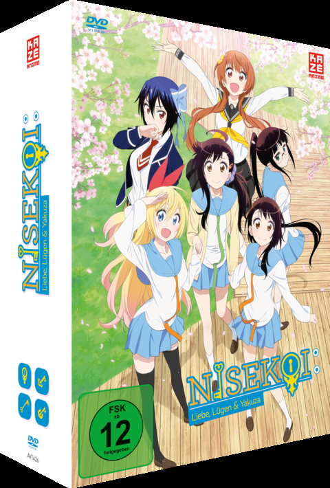 Nisekoi - 2. Staffel - Gesamtausgabe - DVD [mit Schuber] - Akiyuki Shinbo, Naoyuki Tatsuwa