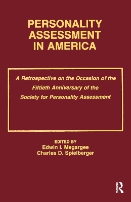Personality Assessment in America - 