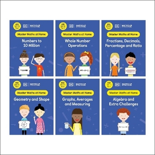 Maths — No Problem! Collection of 6 Workbooks, Ages 10-11 (Key Stage 2)