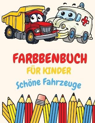 Cool Vehicles Malbuch für Kinder