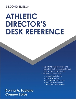 Athletic Director's Desk Reference - Donna A. Lopiano, Connee Zotos