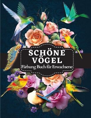 Schöne Vögel Färbung Buch für Erwachsene