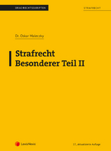 Strafrecht - Besonderer Teil II (Skriptum) - Oskar Maleczky