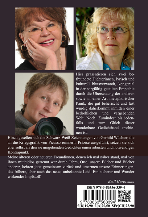 Beleuchtete Busse in denen keiner sa&szlig; / Şi trec autobuze goale. - Dagmar Dusil, Ioana Ieronim