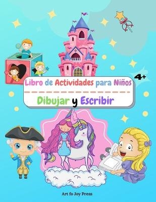 Libro de Actividades para Niños Dibujar y Escribir