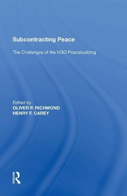 Subcontracting Peace - Henry F. Carey