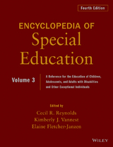 Encyclopedia of Special Education, Volume 3 - 