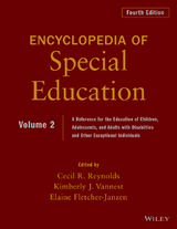 Encyclopedia of Special Education, Volume 2 - 