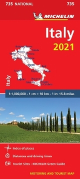 Italy 2021 - Michelin National Map 735 - Michelin
