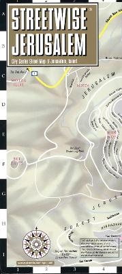 Streetwise Jerusalem Map - Laminated City Center Street Map of Jerusalem, Israel