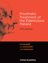 Prosthetic Treatment of the Edentulous Patient - R. M. Basker, J. C. Davenport, J. M. Thomason