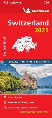 Switzerland 2021 - Michelin National Map 729 -  Michelin