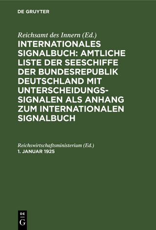 Amtliche Liste der deutschen Seeschiffe