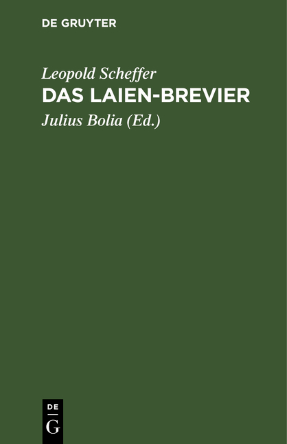 Das Laien-Brevier - Leopold Scheffer