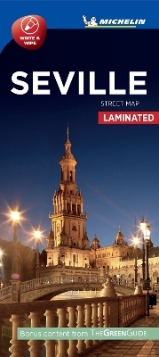 Seville - Michelin City Map Laminated 9218