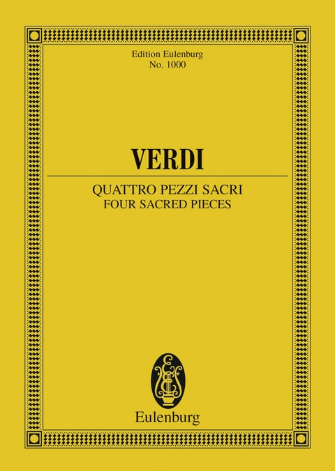 Quattro Pezzi Sacri - Giuseppe Verdi