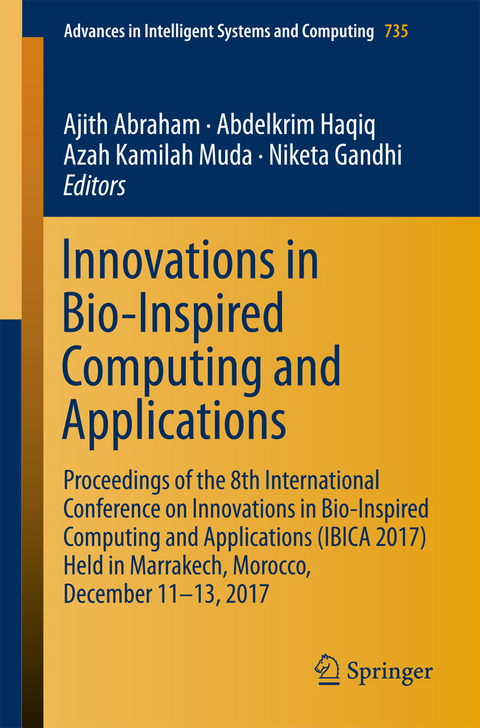 Innovations in Bio-Inspired Computing and Applications - 