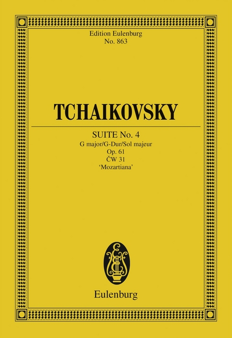 Suite No. 4 G major - Pyotr Ilyich Tchaikovsky