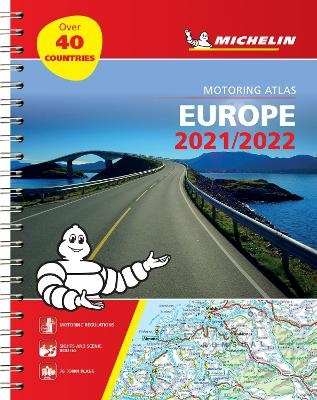 Europe 2021 / 2022 - Tourist and Motoring Atlas (A4-Spiral) -  Michelin