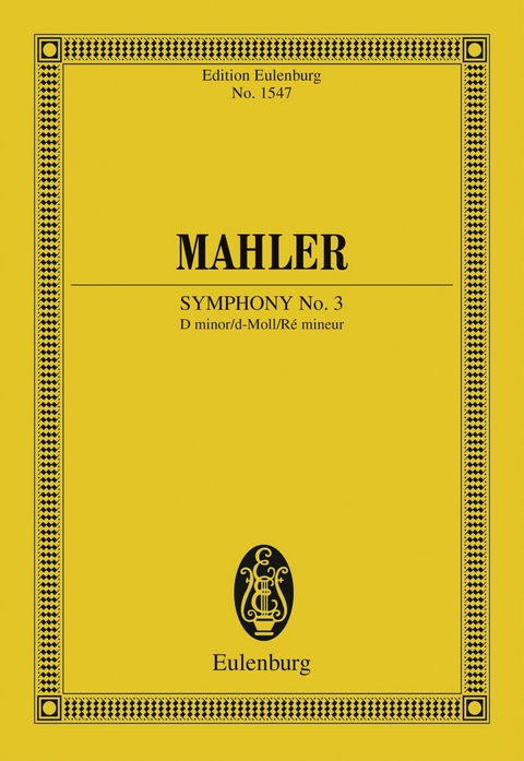 Symphony No. 3 D minor - Gustav Mahler