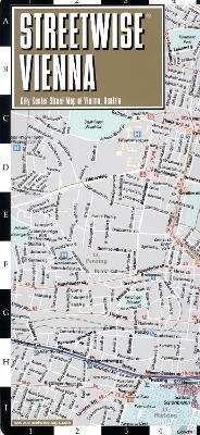 Streetwise Vienna Map - Laminated City Center Street Map of Vienna, Austria