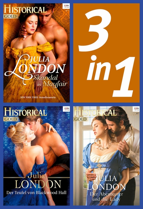 The Cabot Sisters - drei Schwestern nehmen ihr Schicksal selbst in die Hand - 3-teilige Serie - Julia London