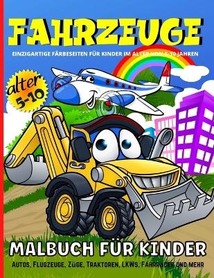 Fahrzeuge Malbuch Für Kinder