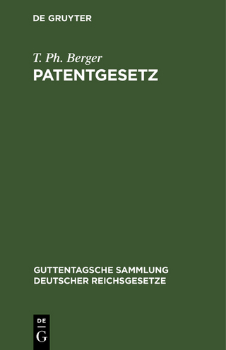 Patentgesetz