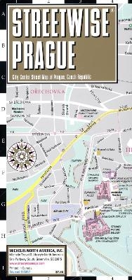 Streetwise Prague Map - Laminated City Center Street Map of Prague, Czech-Republic