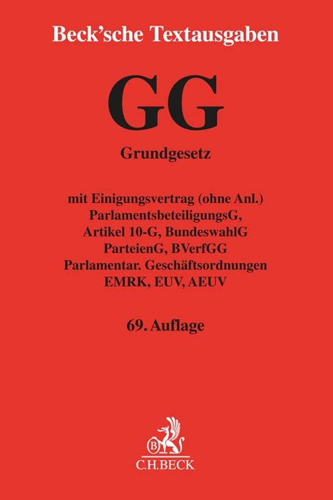 Grundgesetz f&uuml;r die Bundesrepublik Deutschland