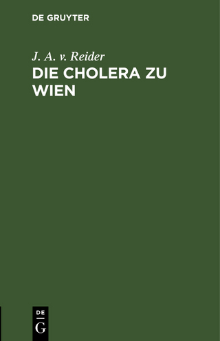 Die Cholera zu Wien