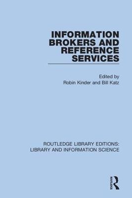 Information Brokers and Reference Services - 
