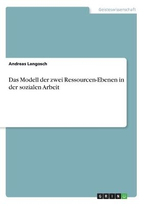 Das Modell der zwei Ressourcen-Ebenen in der sozialen Arbeit - Andreas Langosch